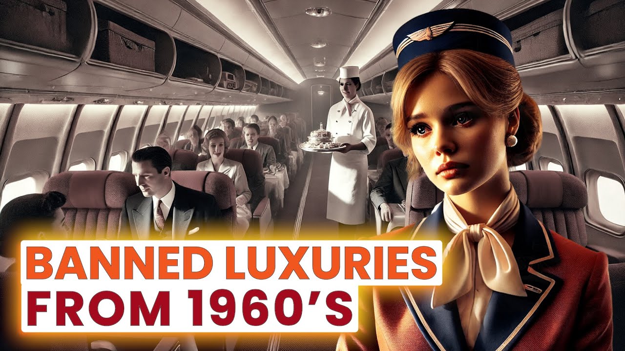 What Made 1960s Air Travel So Luxurious? 10 Surprising Features