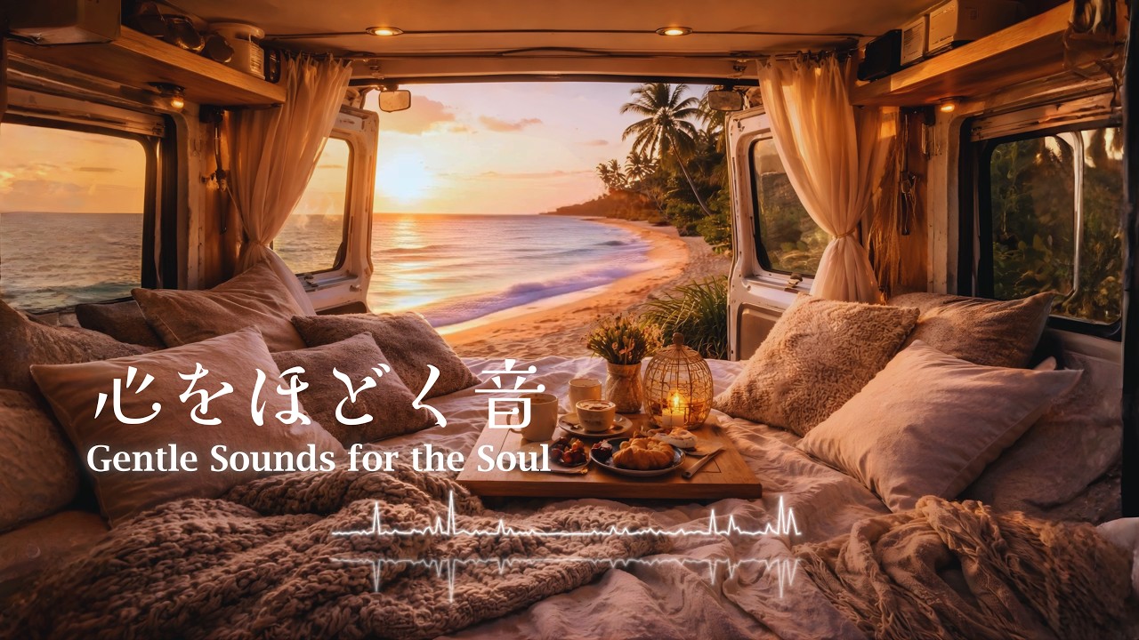 【リラックスcozy BGM】海の静かなリラックス時間｜癒しの歌声 |1時間 – Healing Lofi Music for Relaxing Time 1h