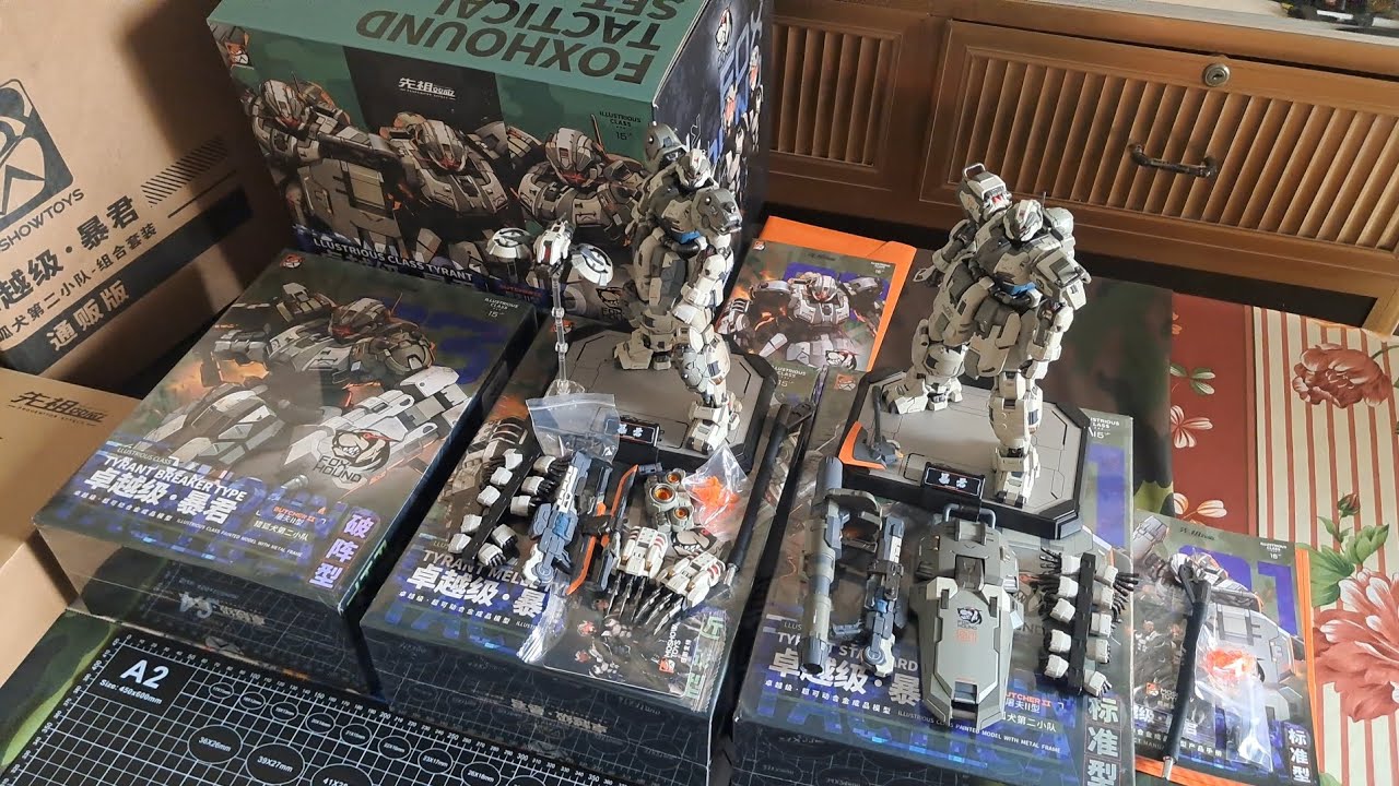 Unboxing Moshowtoys FoxHound Tactical Set . 02