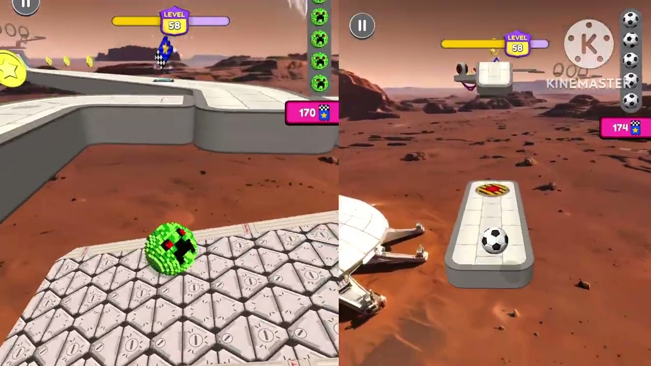Going balls vs going balls level 58