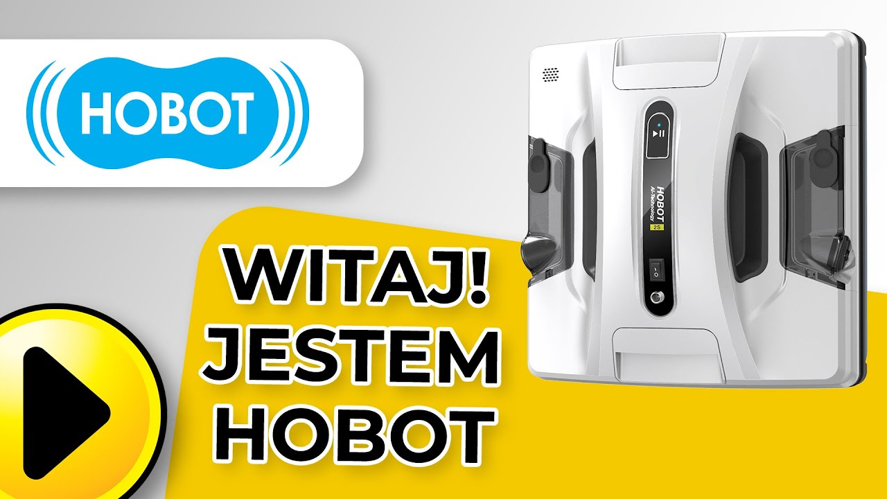 Robot do mycia okien HOBOT 2S | Wideoprezentacja