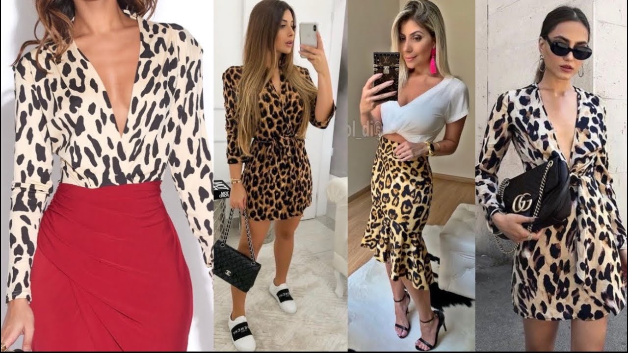 LOOKS DE MODA Y EN TENDENCIA 2022 OUTFITS CON ESTAMPADO ANIMAL PRINT
