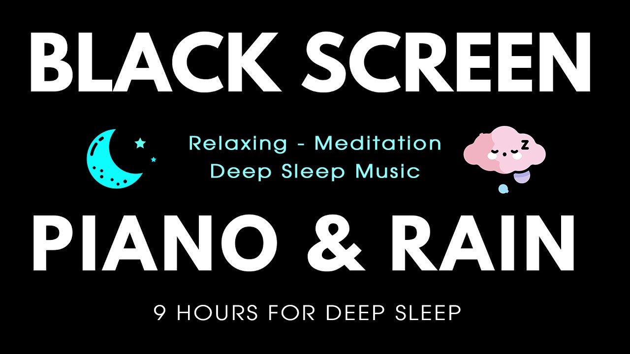 You Can Sleep Instantly and Relieve Stress with Soft Rain and Peaceful Piano, Relaxing, Meditation