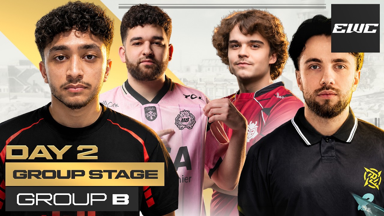 EWC Warzone - JOUR 2 GROUP STAGE (B) - 1,000,000$
