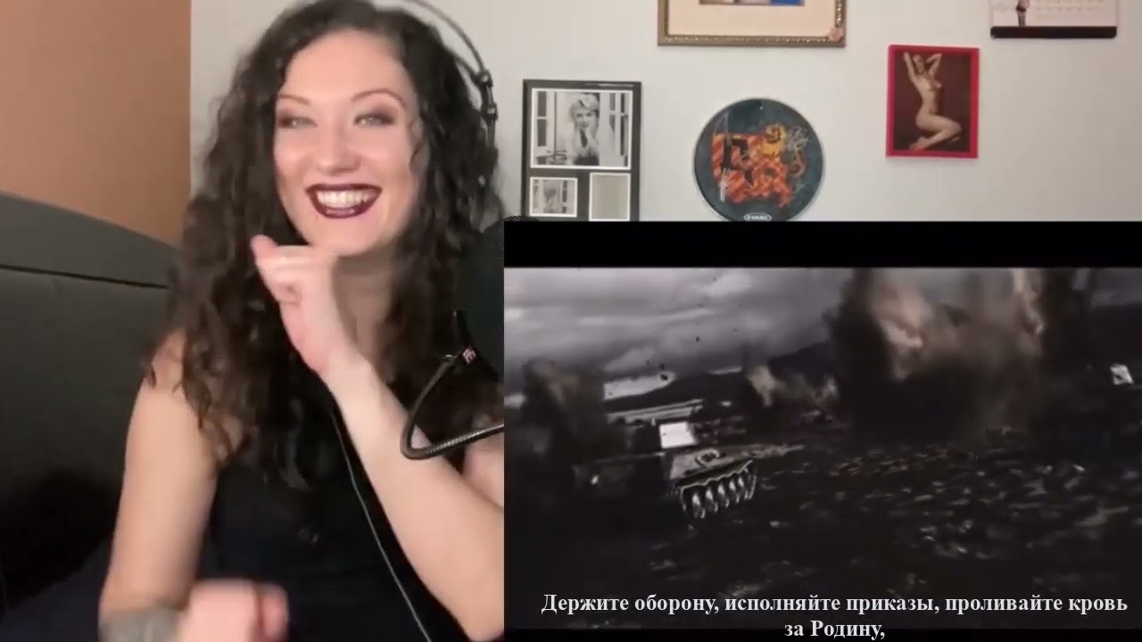 Первая реакция рок-вокалистки русского происхождения из США на песню Sabaton 
