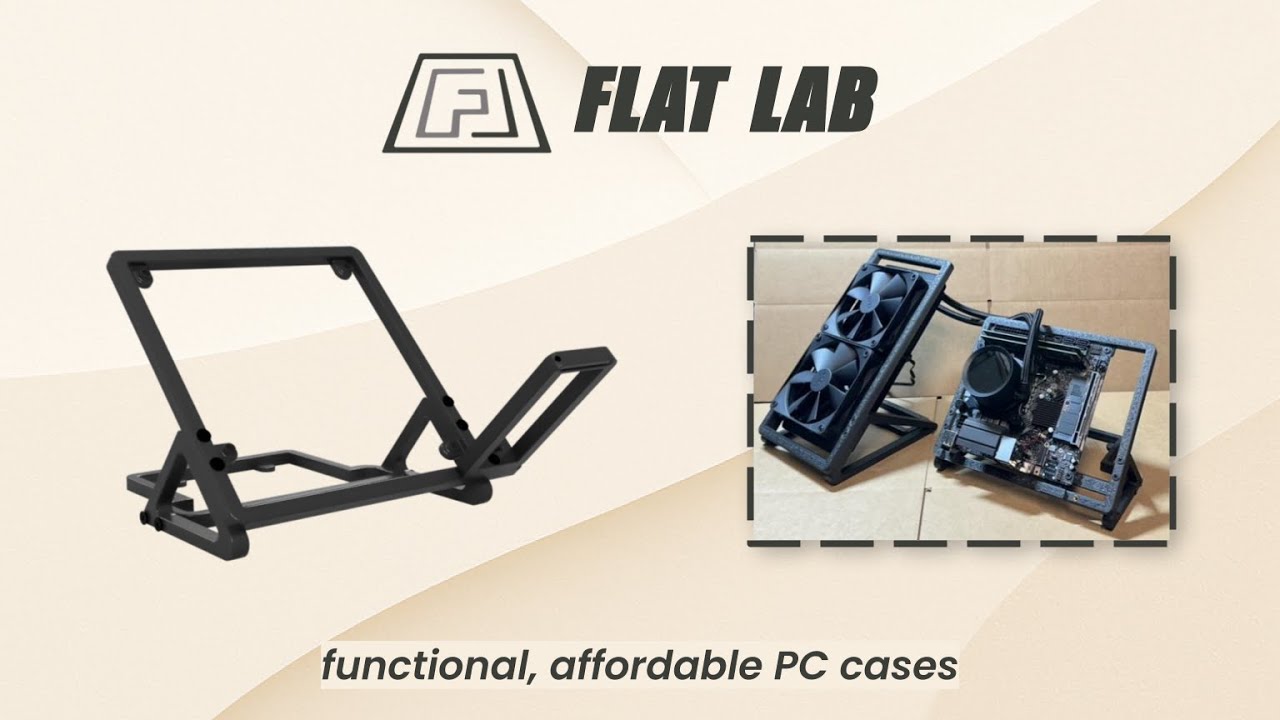 Flat Lab PC Case - Unboxing and Build