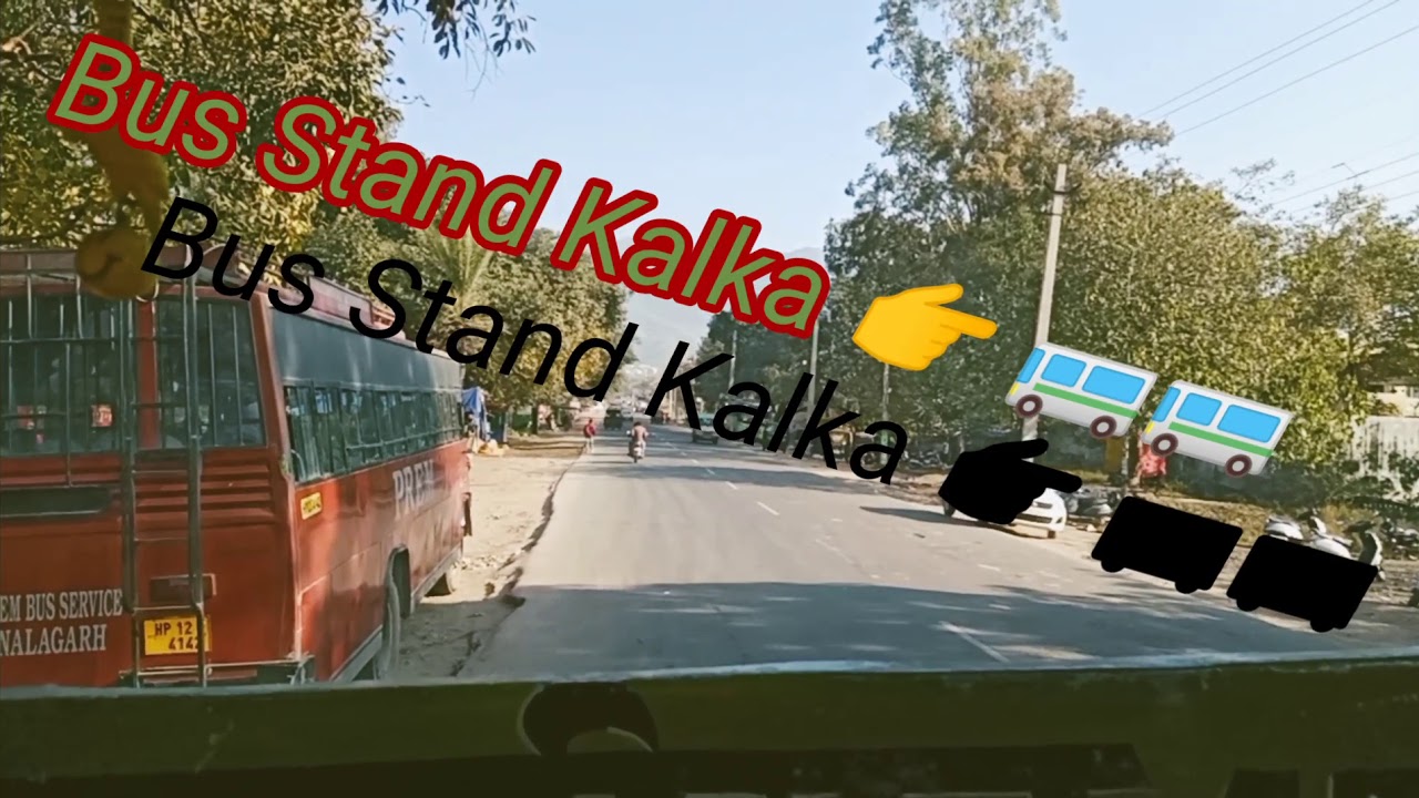Himachal Roadways Baddi Chowk Pinjore To Parwanoo Bus Stand By Bus