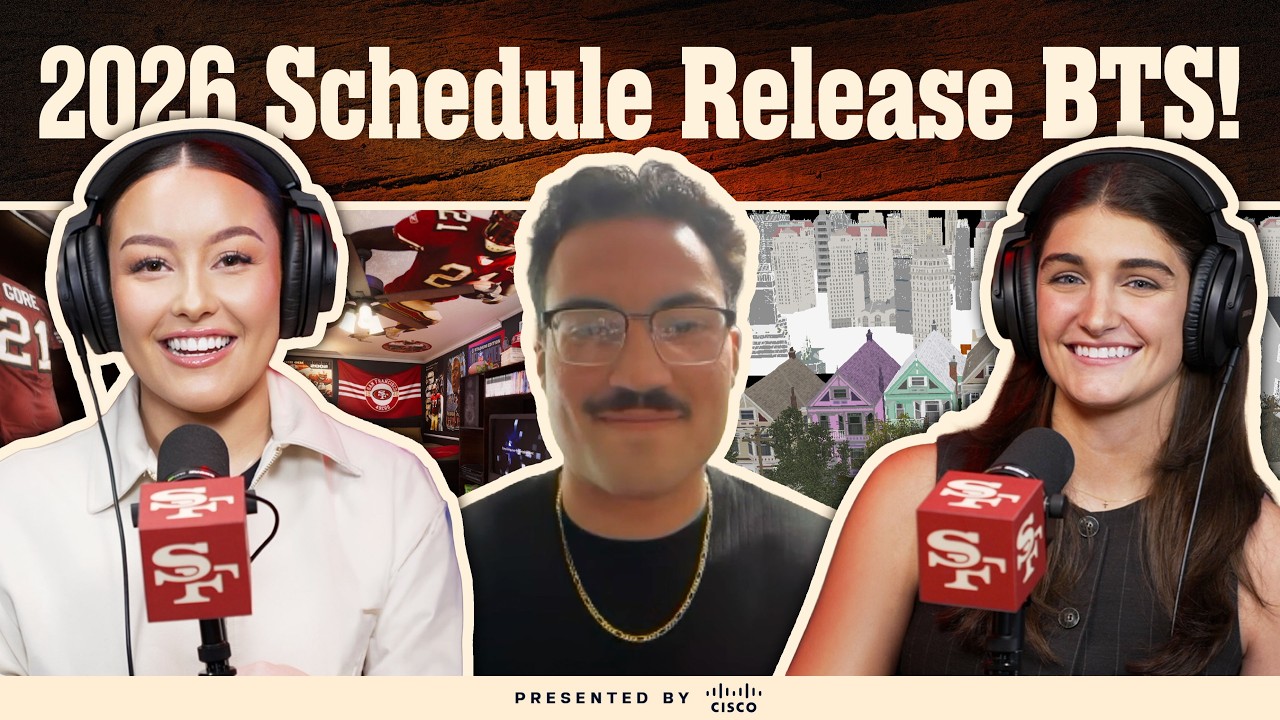 Inside the Making of the 49ers 2026 Schedule Release Video | The Saloon