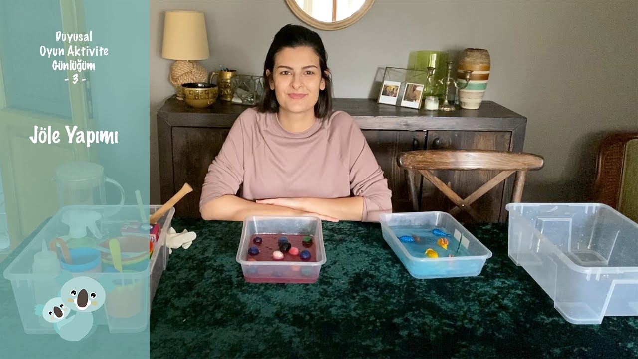 Duyusal Oyun Aktivite Günlüğüm 3 - Jöle Yapımı