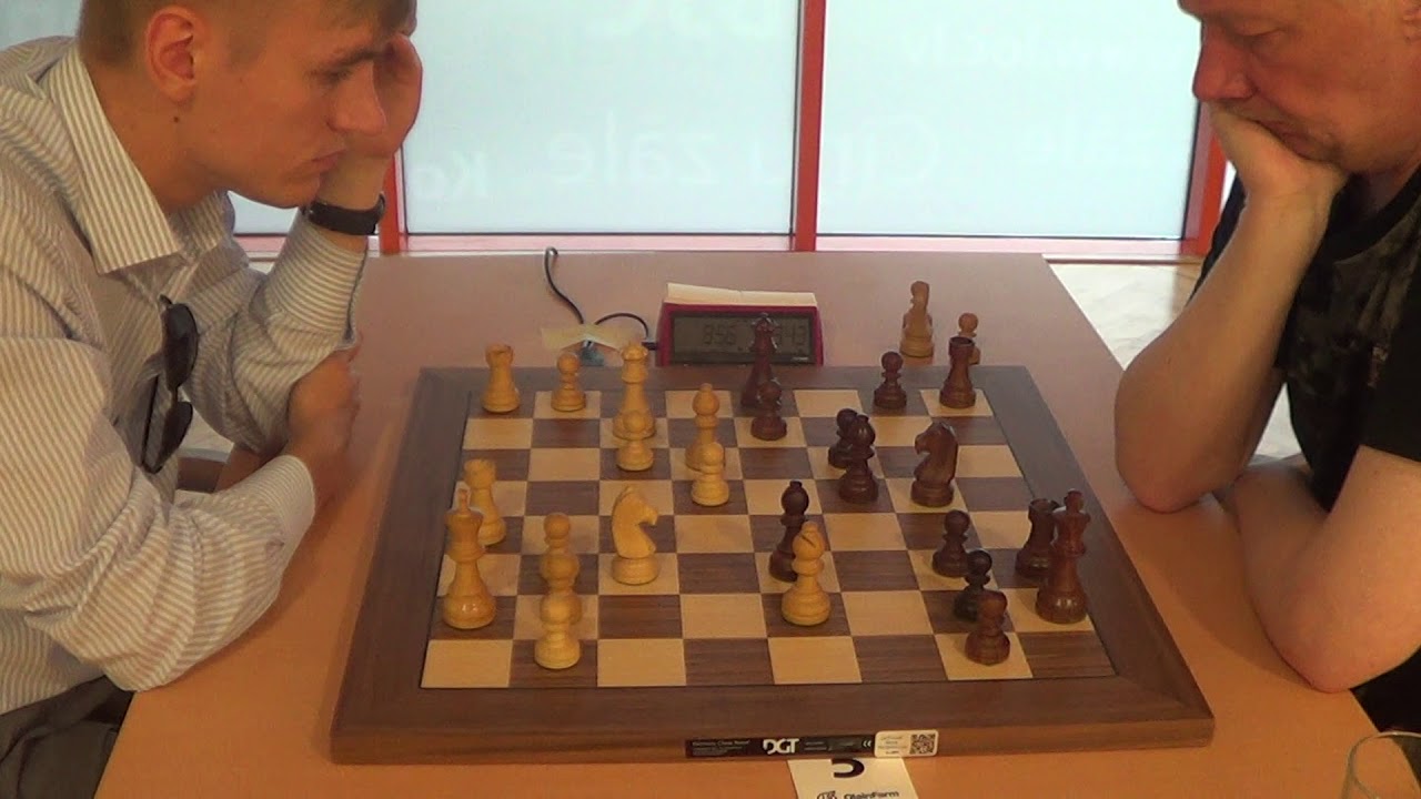 GM Toms Kantans - GM Alexander Khalifman, Rapid chess, Petrov Defense, PART I
