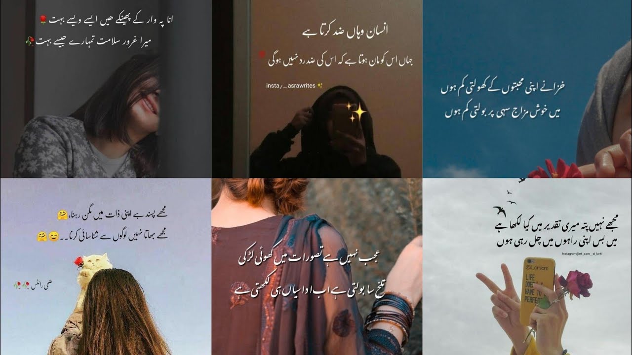 Decent and heart touching urdu quotes