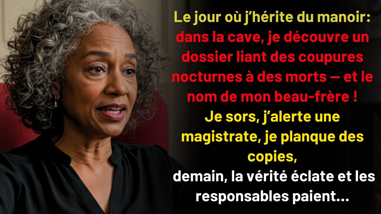 Une Vieille Domestique Hérite D’un Manoir — Mais Le Sous-Sol Cachait L’horreur
