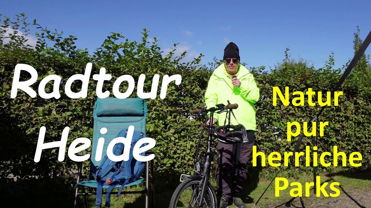 Radtour rund um Soltau / traumhafte Landschaftsparks / Natur Idylle / Camping  Heidepark / #vlog180