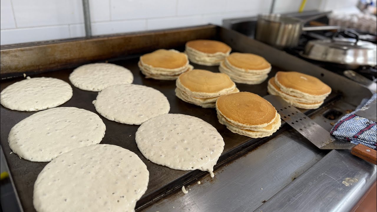 I Cooked 50 Pancakes Straight | POV Restaurant Shift
