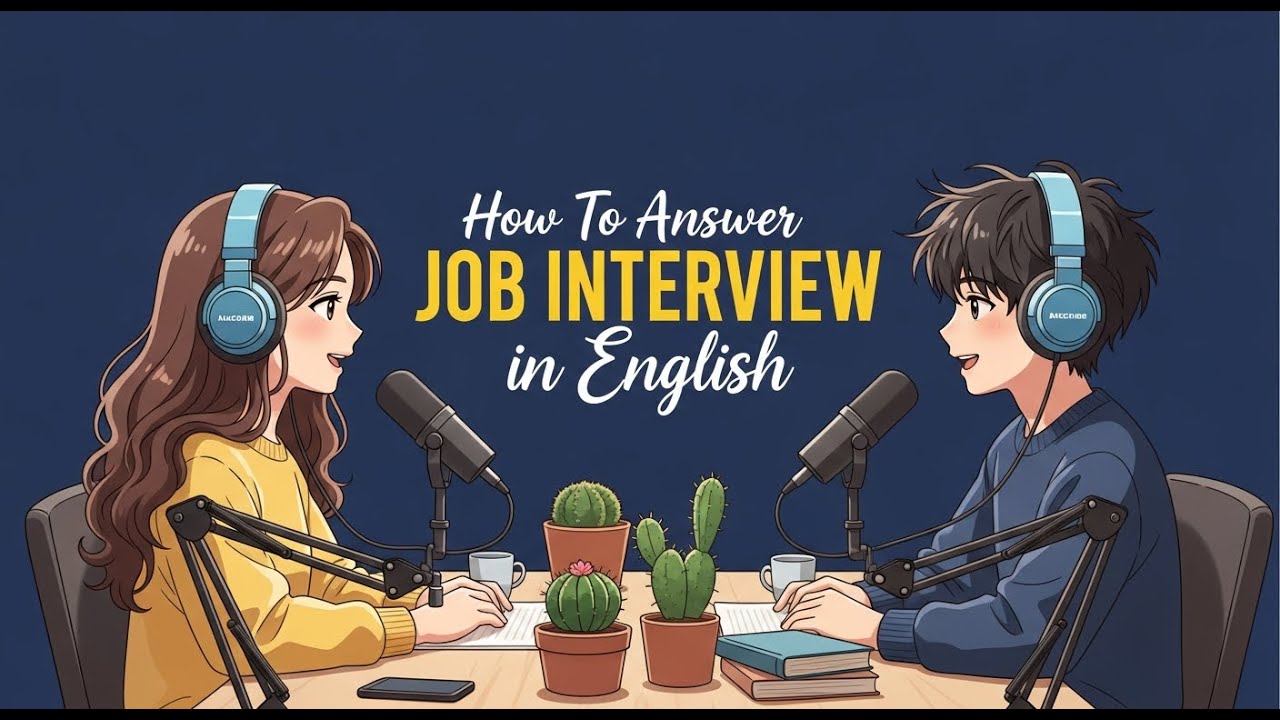 Talk About Job Interview | Easy English Practice Conversation | English Podcast