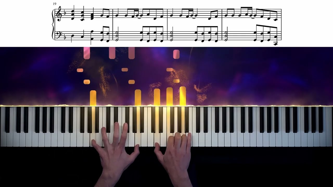 ABBA - Gimme! Gimme! Gimme! (A Man After Midnight) | Piano Cover + Sheet Music