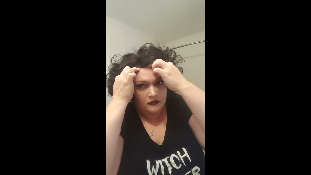 Secure/glue down a lace front wig