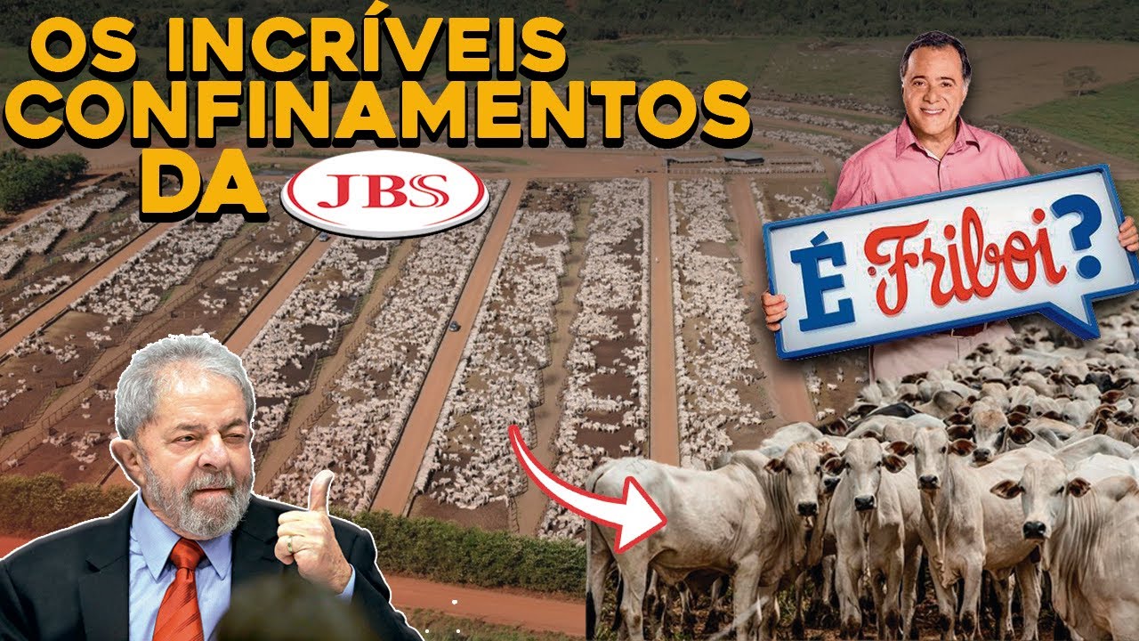Conheça as Fazendas de Gado da JBS - Confinamentos Gigantes! (Friboi, Seara)