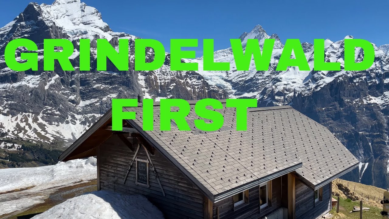 Ride the Grindelwald Cable Car to First & Explore Switzerland (2021) 🇨🇭
