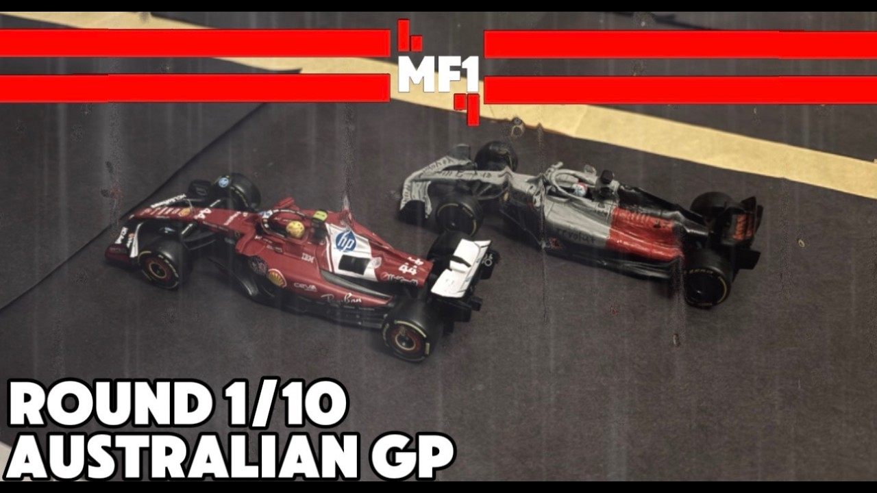 MF1 Australian Grand Prix Race Highlights | Round 1/10 Season 2 | Formula One Stop Motion