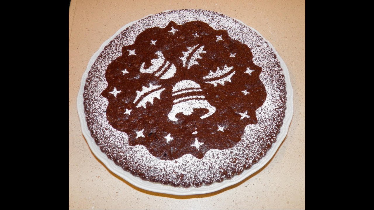 Dolce Natalizio: Torta noci e cacao - indicato per chi &egrave; celiaco e/o intollerante al lattosio