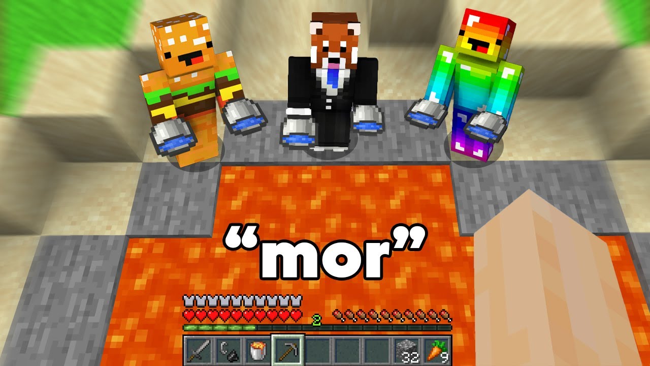 MOR = CASTIG pe MINECRAFT !