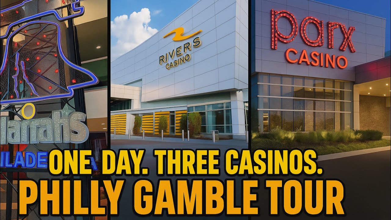 ONE DAY. THREE CASINOS. PHILLY GAMBLE TOUR