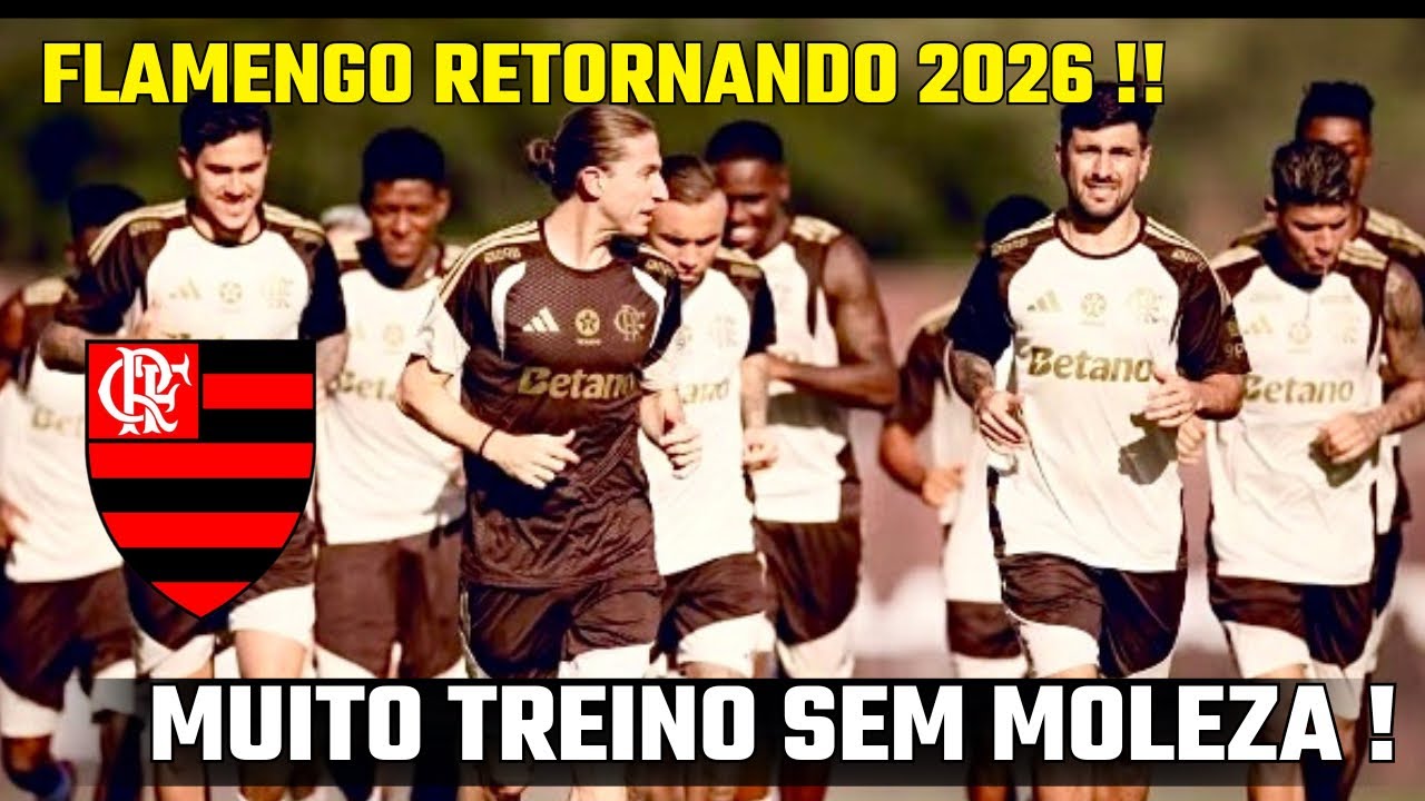 2026 JÁ COMEÇA FLAMENGO VOLTA AO NINHO DO URUBU E DÁ LARGADA À PRÉ-TEMPORADA RUMO AOS TÍTULOS !!