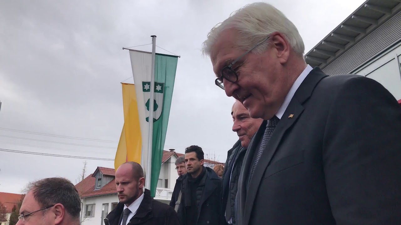 Bundespr&auml;sident Frank-Walter Steinmeier besucht Hermaringen und K&ouml;nigsbronn