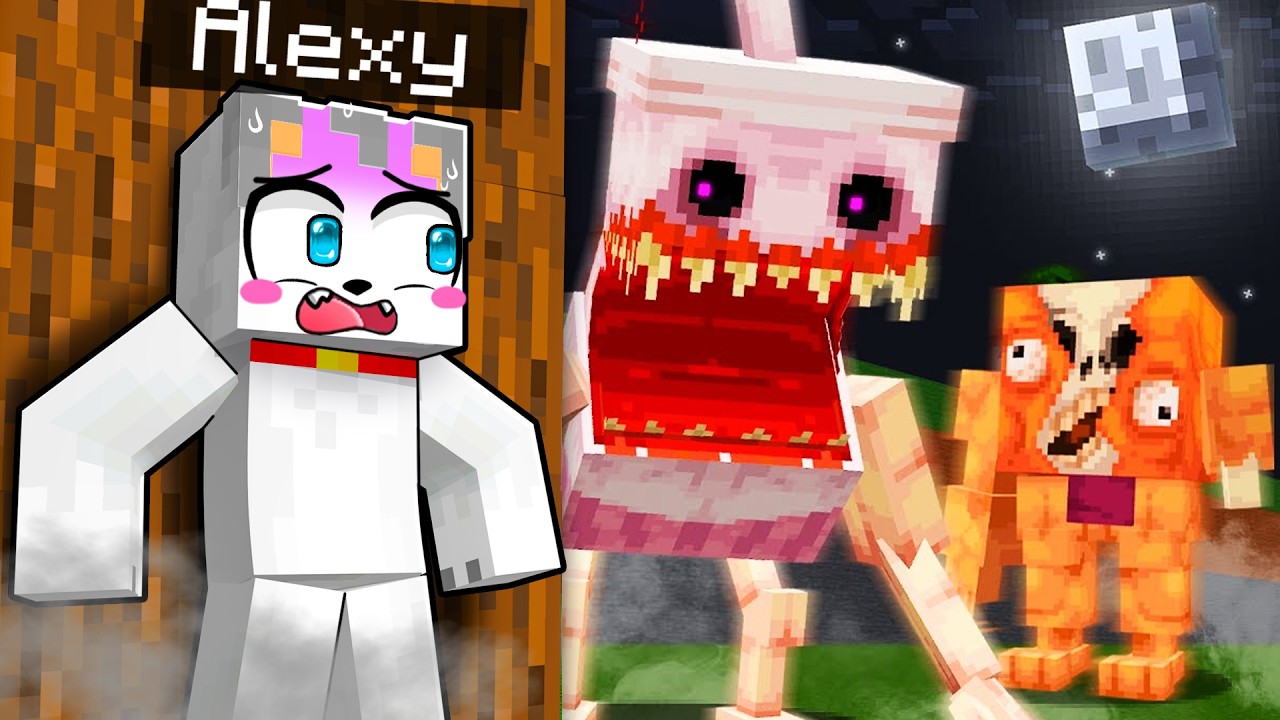 Sobreviví a los BRAINROTS en Minecraft! 💀😨