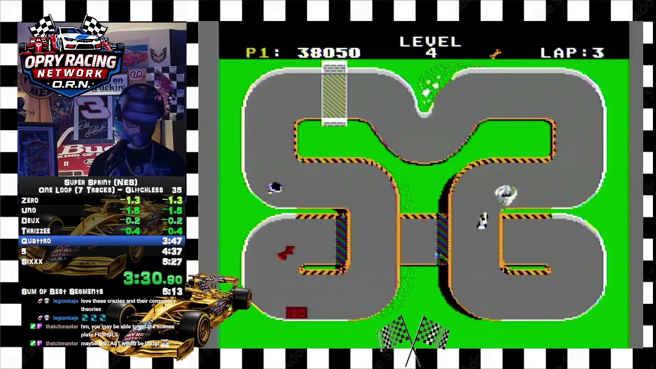 Super Sprint Speedrun (One Cycle): 5:27