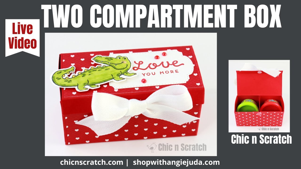 Two Compartment Valentine Box
