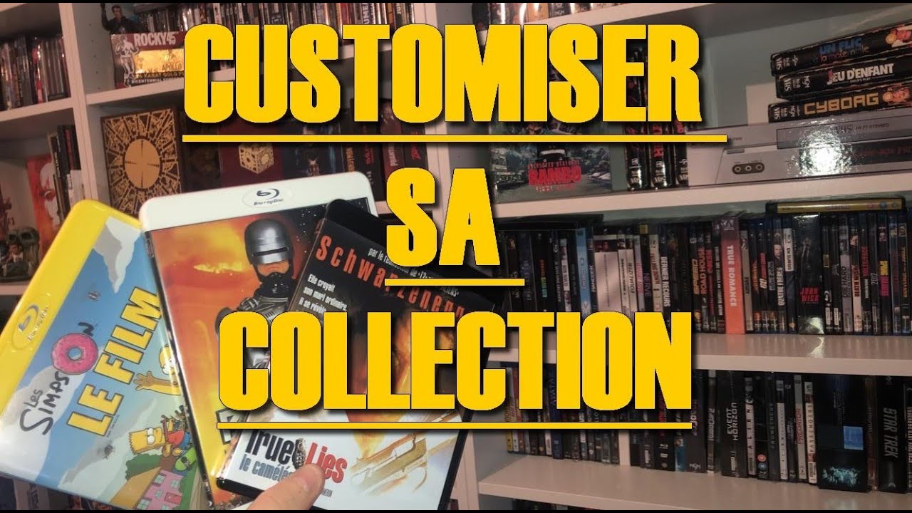 CUSTOMISER SA COLLECTION BLU RAY