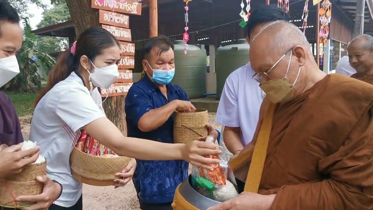 งานบุญถนนสายวัฒนธรรมที่วัดบ่อชะเนง อำเภอหัวตะพาน จังหวัดชลบุรี