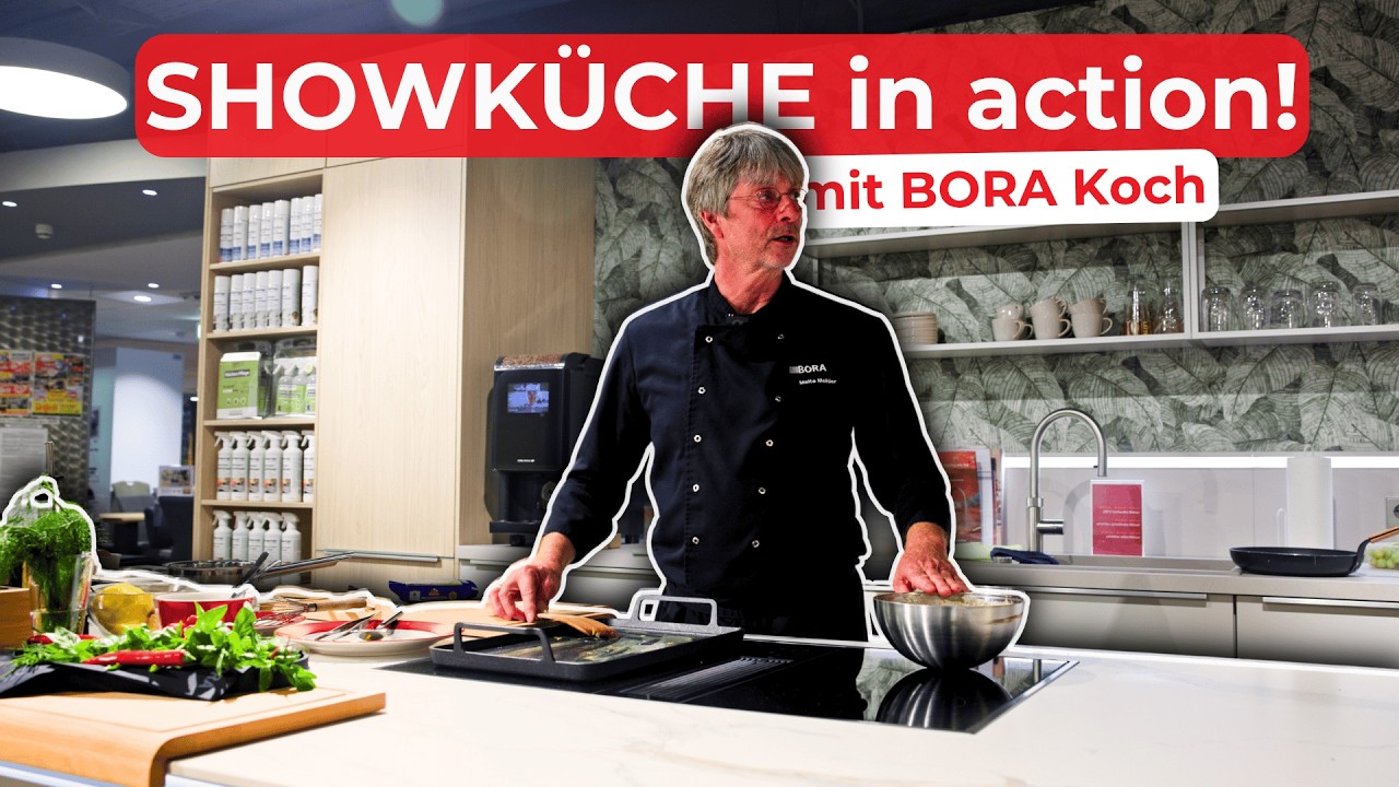 Showküche in Action: Bora-Koch begeistert live bei Möbel Seifert 🔥
