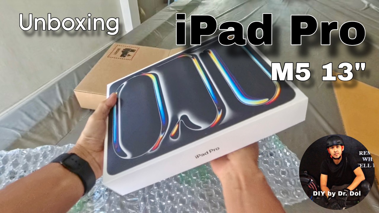 Unboxing iPad Pro M5 13” แกะกล่องไอแพดโปร ชิป M5 จอ 13 นิ้ว