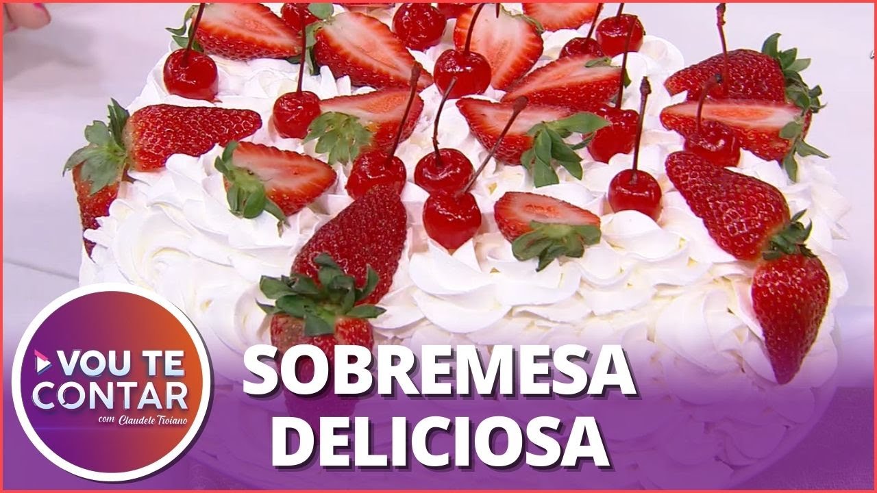 Receita de torta de morango com cereja: aprenda a fazer!