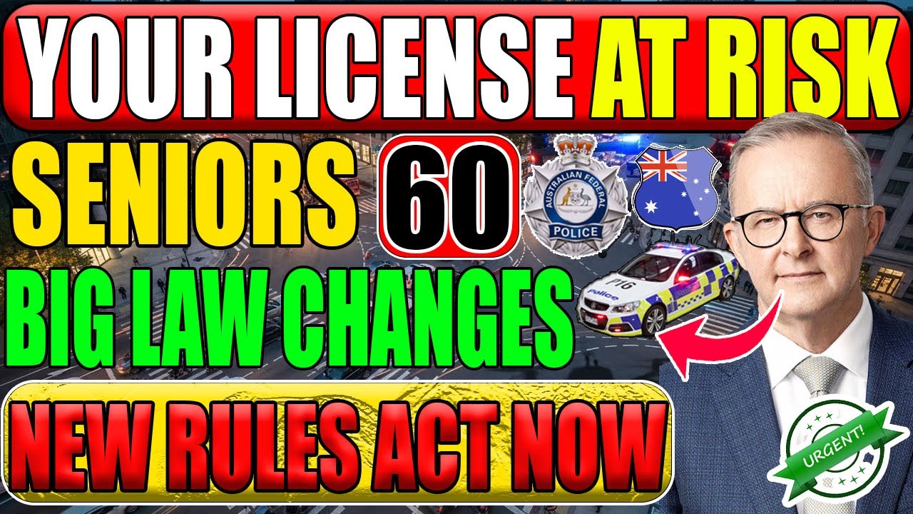 Urgent Notice for Seniors: Big Driving Law Updates Every Australian Over 60 Must Know