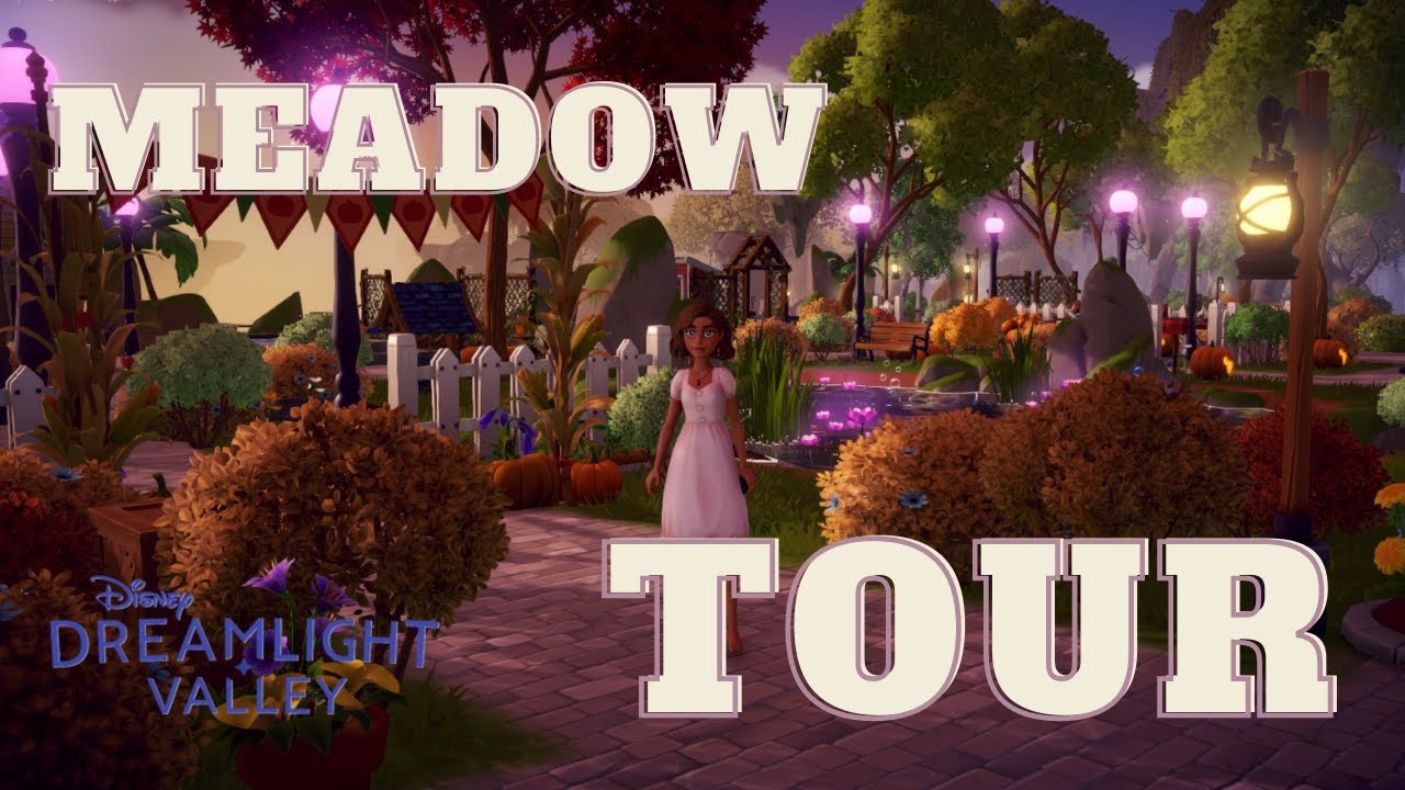 Decorated Meadow Tour - Disney Dreamlight Valley