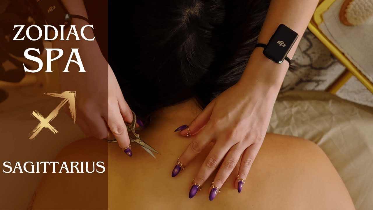 SAGITTARIUS ♐︎ Personalized ASMR Treatment [Real Person] [No Talking]