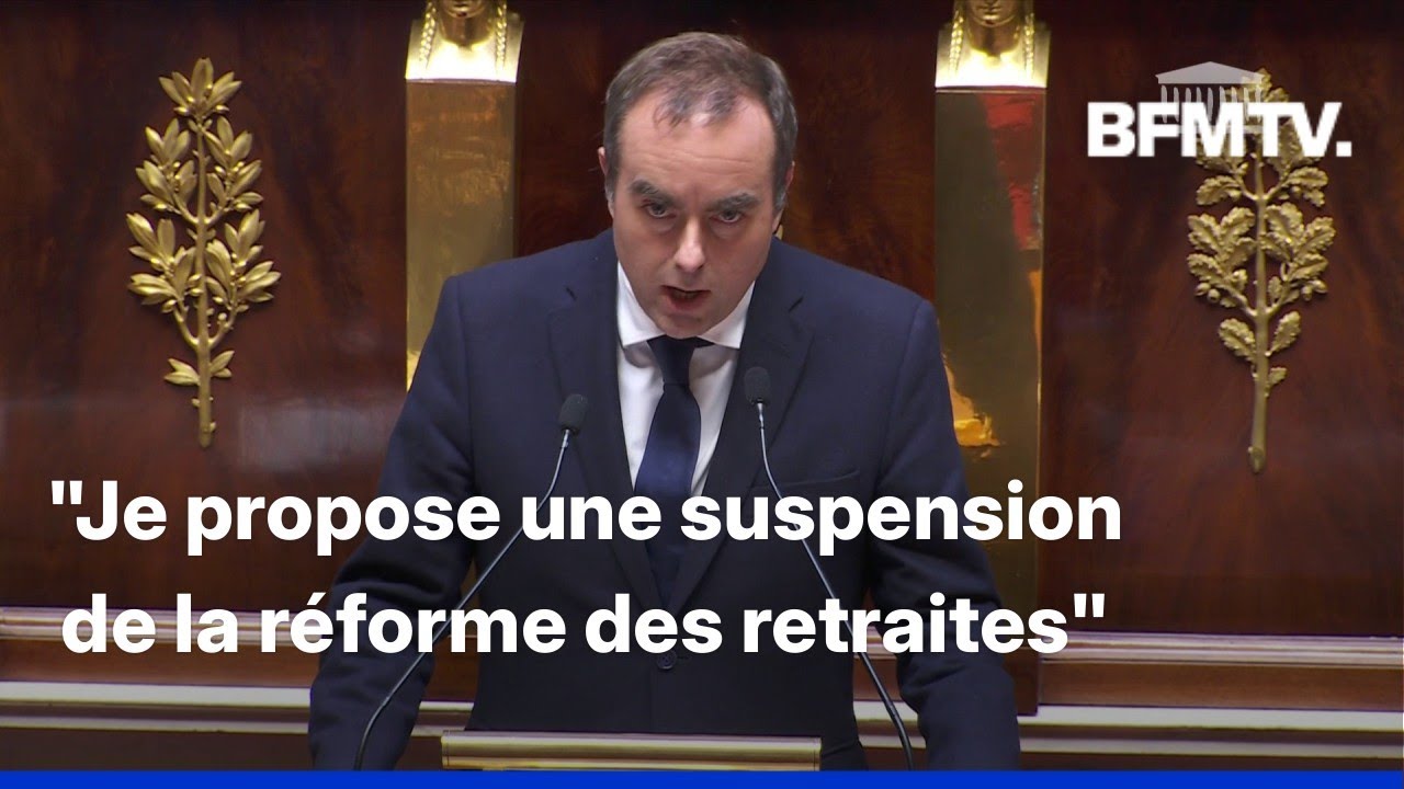 Retraites, budget...Le discours de politique g&eacute;n&eacute;rale de S&eacute;bastien Lecornu en int&eacute;gralit&eacute;