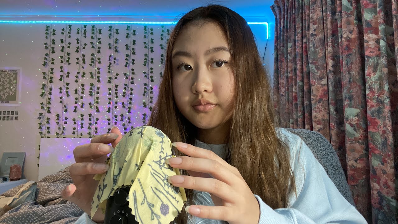 ASMR beeswax wraps