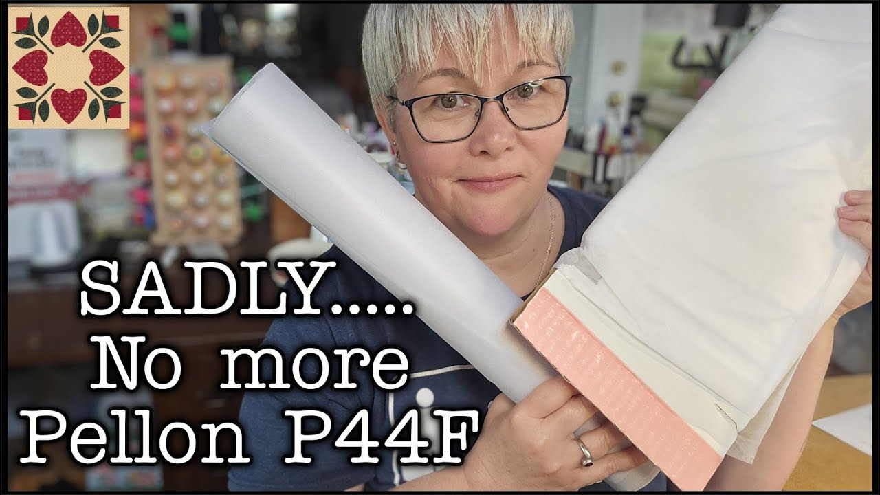 No Pellon P44F for me - What I'm using now in my T-Shirt Quilts now that Joann Fabrics is closed :(