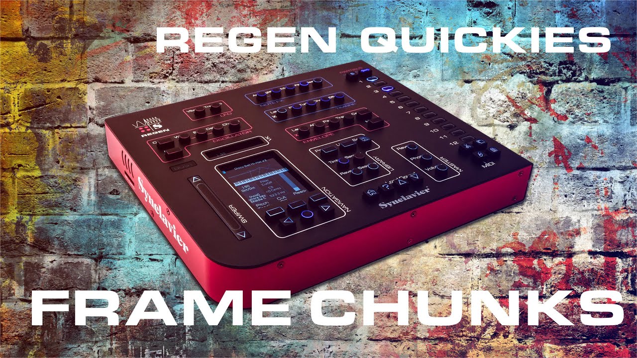 Modulating Frames using external MIDI controller on Synclavier Regen