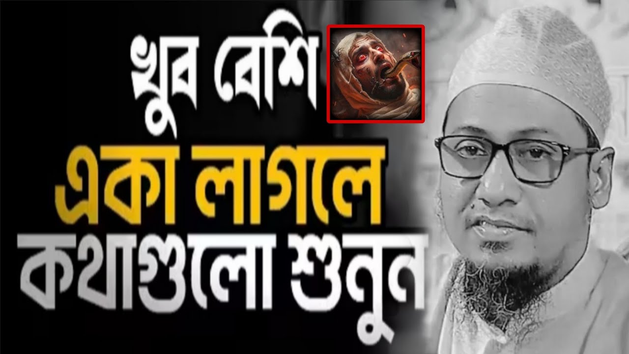 তুমার সুখের জীবন ফুর্তি করে নষ্ট করে দিওনা maolana Anisur Rahman Ashrafi।