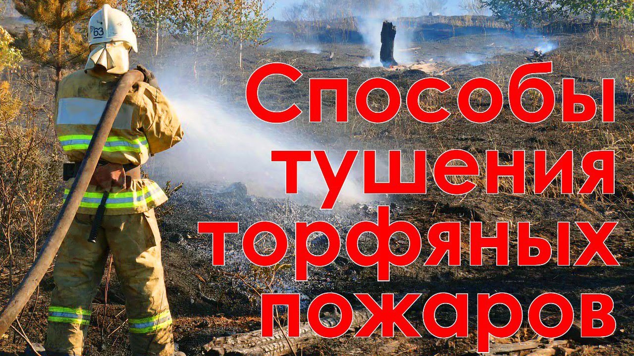 Тушение торфяных пожаров (открытая лекция профессора С.В. Залесова)