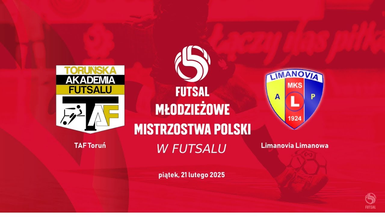 Skrót meczu: TAF Toruń - Limanovia Limanowa | MMP U19 | Świecie 2025
