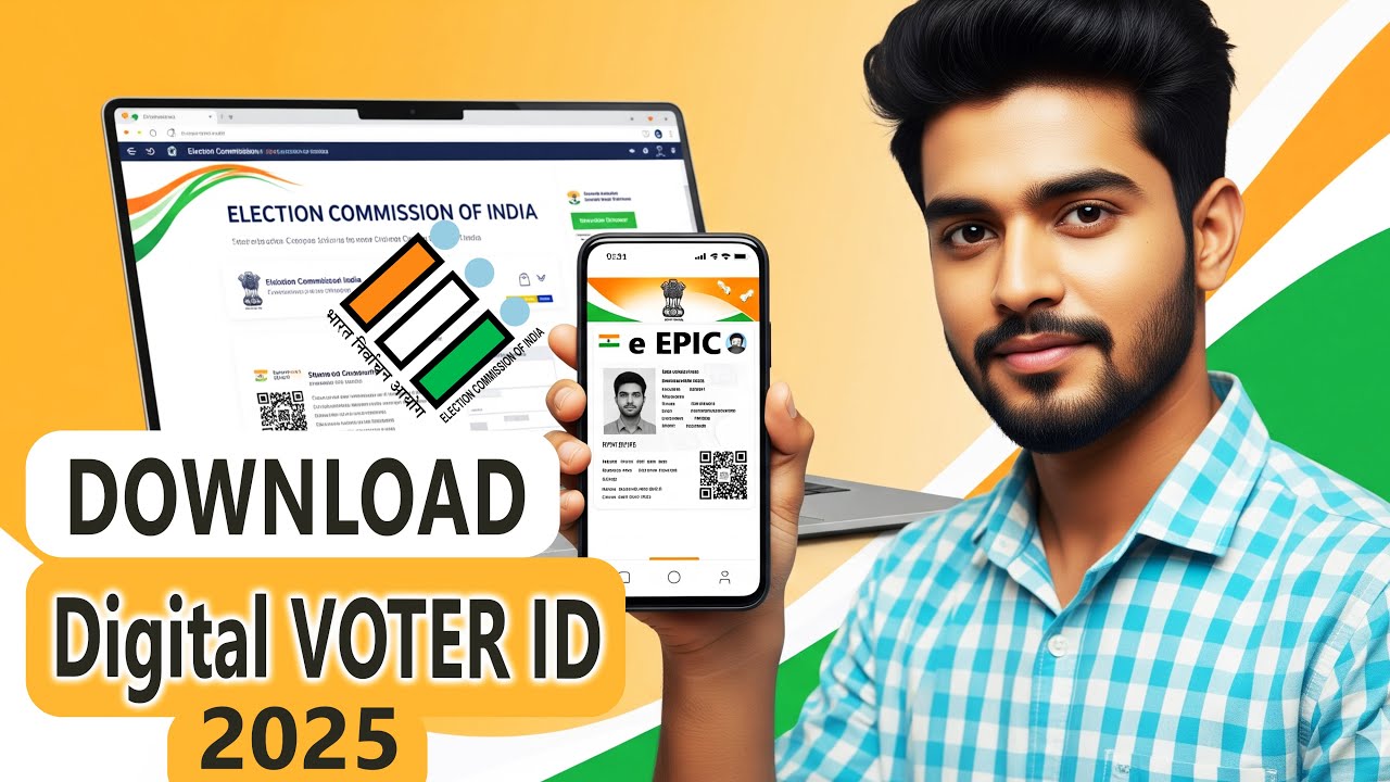 How to Download Digital Voter ID Card (e-EPIC) Online | Step by Step Guide 2025 | Help in Tamil