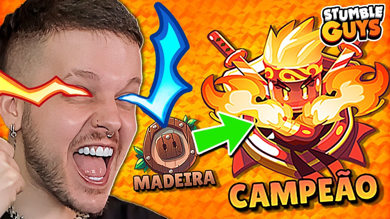 joguei por 30 MINUTOS a RANKEADA no STUMBLE GUYS...
