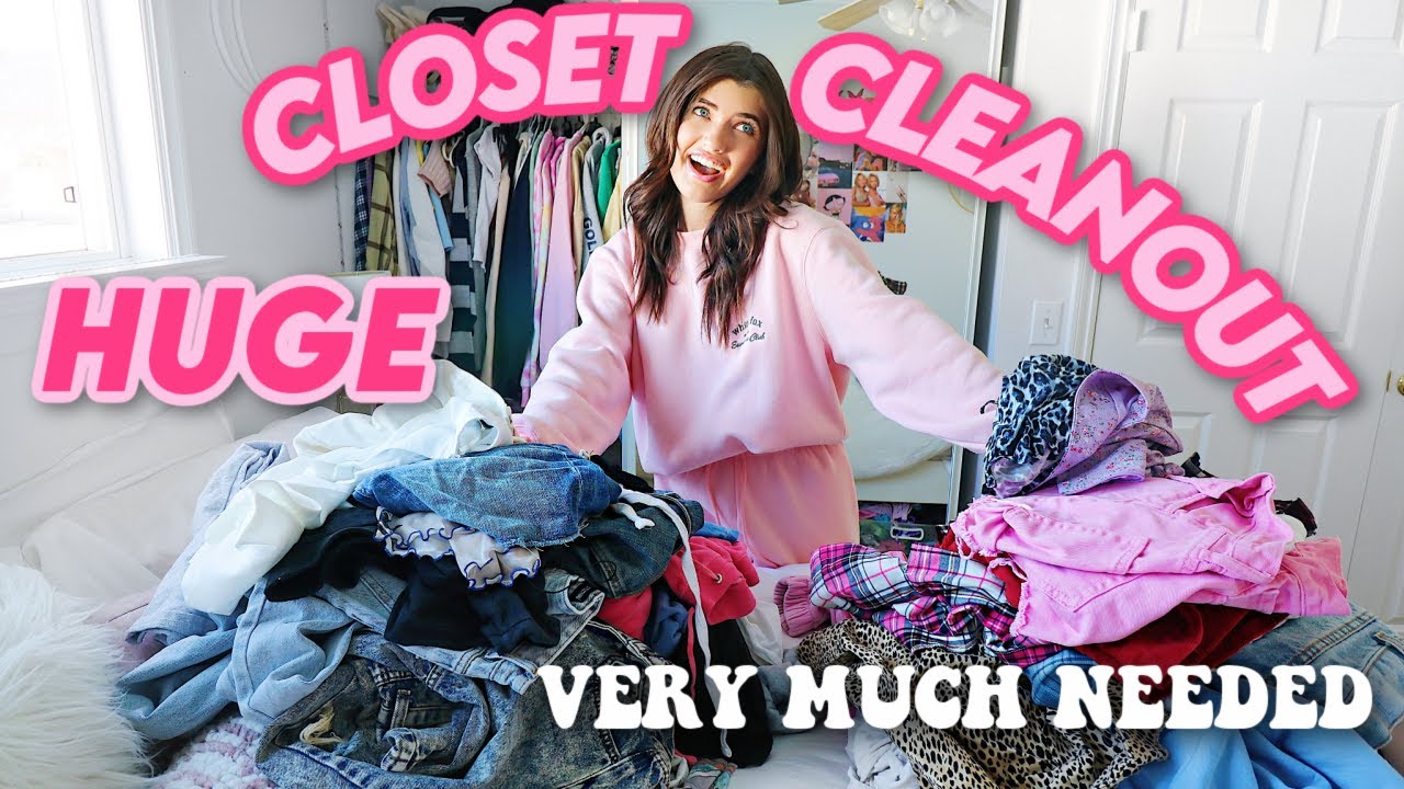 HUGE CLOSET CLEANOUT 2020